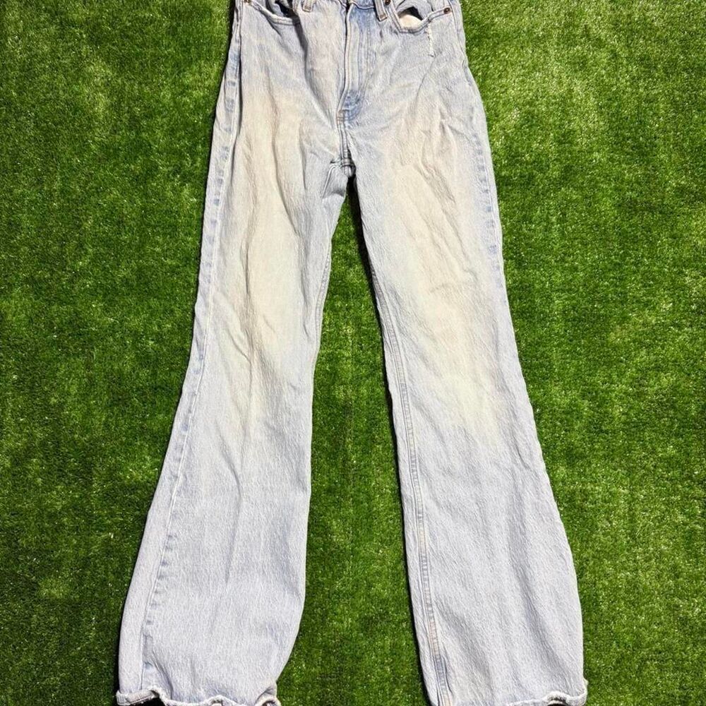 Abercrombie-fitch Women's Flared Blue Jeans size 25